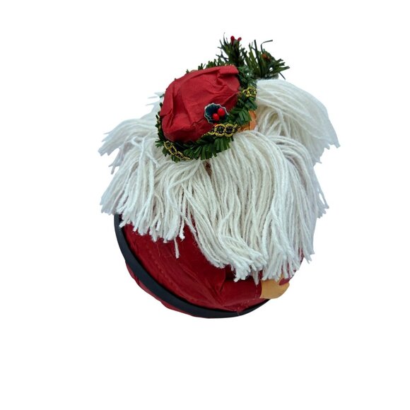 Vintage Santa Claus Paper Mache Christmas 7" ROC World - Picture 4 of 8